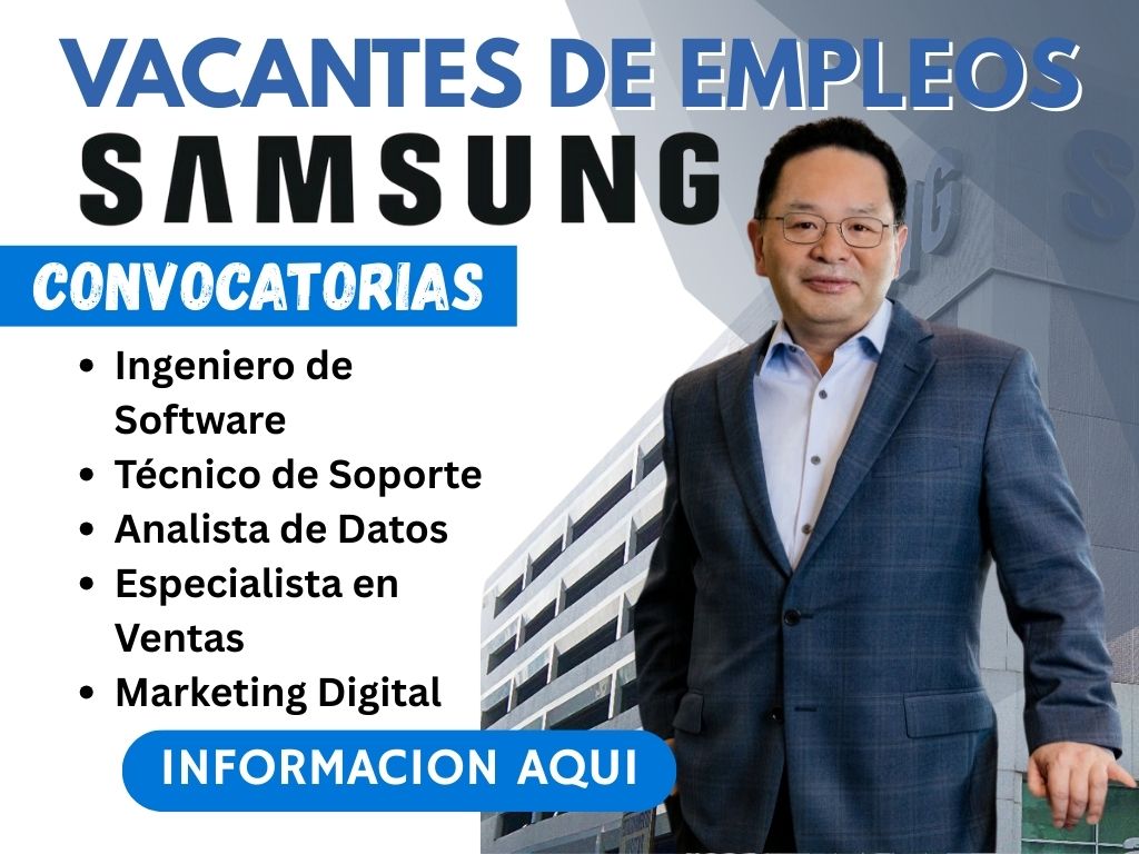 Vacantes Samsung 2026