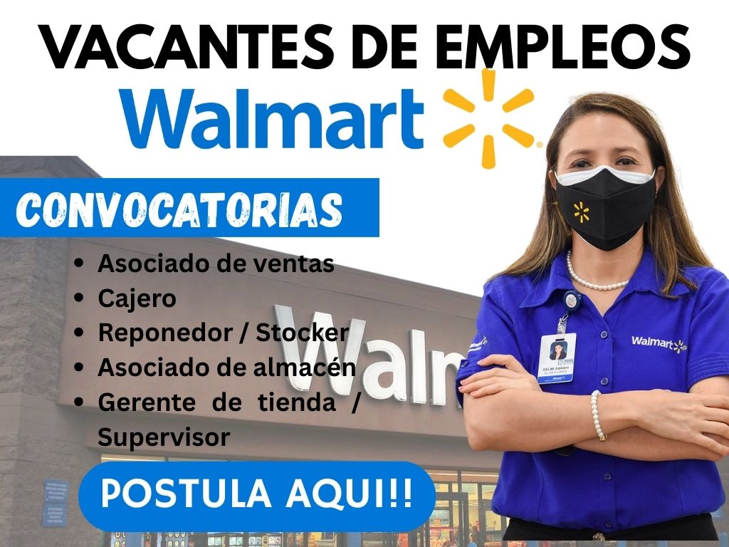 Vacantes Walmart México 2026